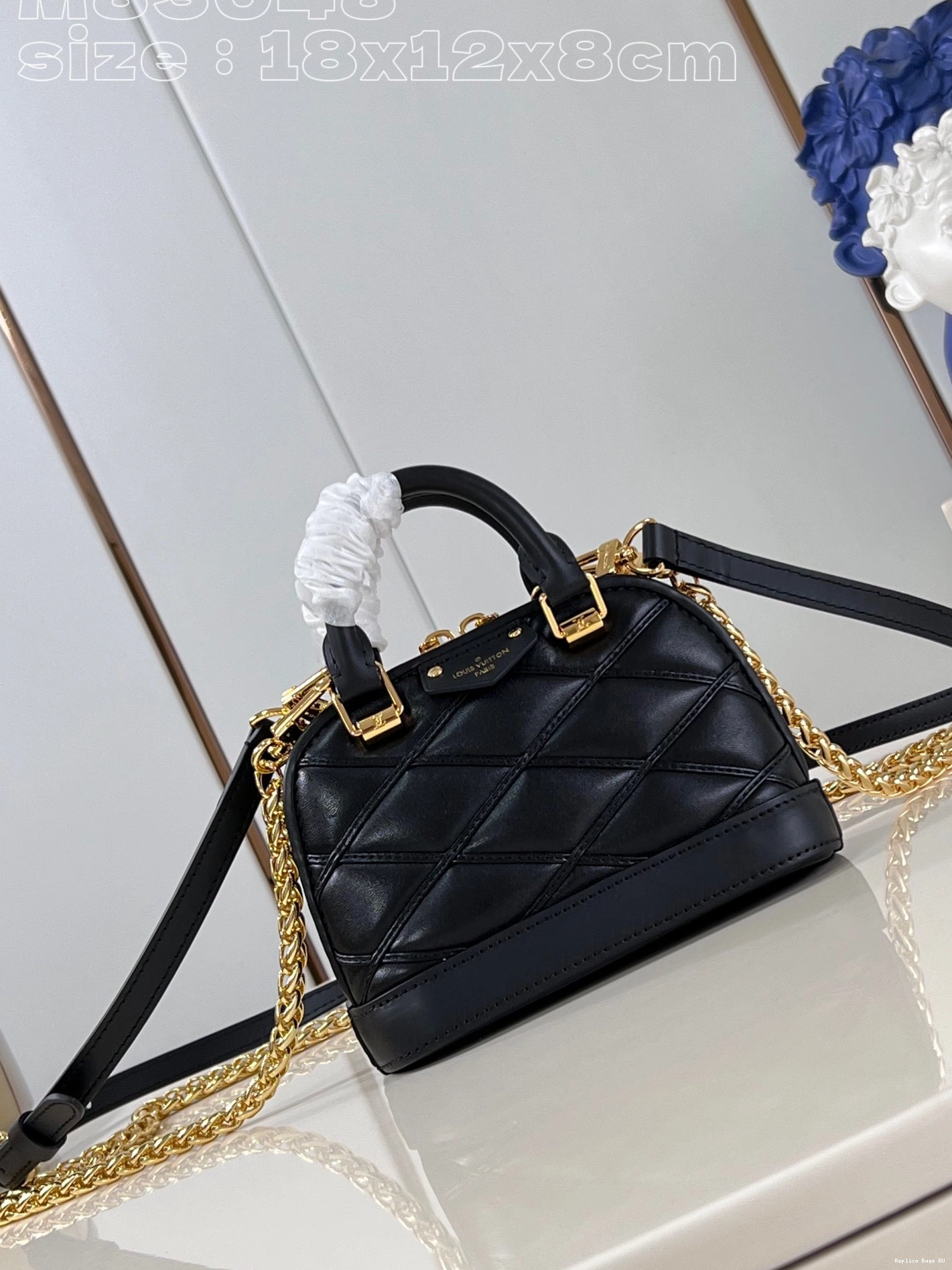 VUITTON LOUIS Alma-18*12*8cm Nano 0712